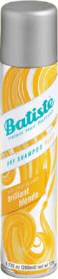 Batiste dry shampoo, original fragrance, 10.10 fl. Batiste Brilliant Blonde Dry Shampoo 200 Ml
