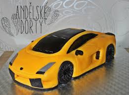 Lamborghini Cake Lamborghini Cake Fondant Cakes Kids Small Birthday Cakes