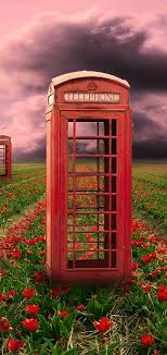 Oppo a5s (ax5s) android smartphone. Field Telephone Booths Flowers Wallpaper 720x1520 Download And Share Beautiful Image In Best Available Resolution Stock Wallpaper Telephone Booth Wallpaper