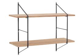 Un style qui fait l'unanimité à la maison, où il est. Etagere Murale Design Bois Et Metal Bridge Miliboo