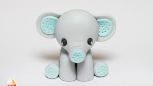 Herz, eine leichte anleitung z.b. Elefant Aus Fondant Auf Die Torte Fur Kindergeburtstag Vanilletanz