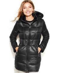 Calvin Klein Packable Hooded Down Puffer Coats Women Macy S Coats For Women Puffer Jacket Women Stylish Winter Coats
