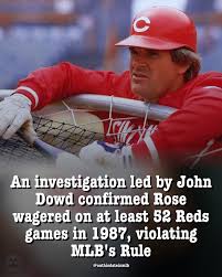 onthisdateinmlb 1989 - Pete Rose gets banned from Major League Baseball. — He was banned for betting on games, including those of his team, the Cincinnati Reds. An investigation led by John