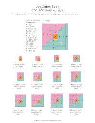 How you put the blocks into a quilt is. Log Cabin Block Pattern And Tutorial Citrus And Mint