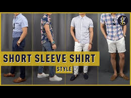What might pass off as business casual at one workplace. How To Wear A Short Sleeve Button Up Shirt 5 Shirts 5 Ways