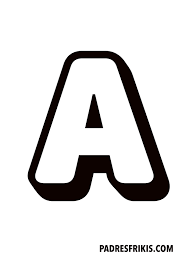 Letras Para Imprimir Y Colorear