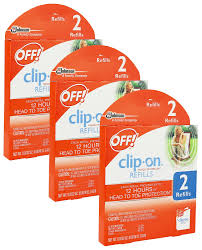 Off Mosquito Repellent Fan Refills 6 Pack Walmart Com Walmart Com