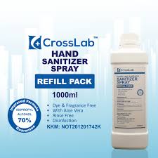 Hand Sanitizer Spray 1000ml Refill Pack Alcohol 70 Liquid Type Surface Sanitizer Surface Disinfectant Shopee Malaysia