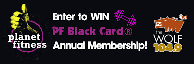We did not find results for: Enter To Win A Planet Fitness Black Card Membership 104 9 The Wolf Regina S Rock Station Classic Modern Rock