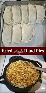 These Southern Fried Apple Hand Pies Are Easy To Make Using Either Homemade Or Store Bought Pie Crust Apple Pie Recipe Homemade Hand Pie Recipes Apple Recipes