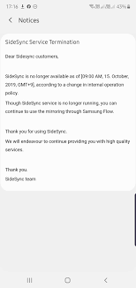 Sidesync android latest 4.7.9.3 apk download and install. Sidesync Is Officially Shutting Down Replaced By Samsung Flow Sammobile