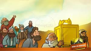 No doubt they and joshua were nervous and had many questions. Joshua 3 Crossing The Jordan River Kids Bible Story Sharefaith Kids