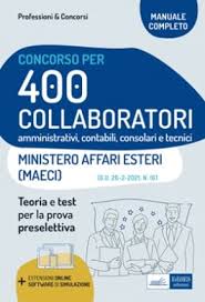 Come indicato all'interno dei due bandi di concorso del ministero degli affari esteri e della cooperazione internazionale, per poter presentare la propria candidatura i candidati interessati dovranno essere in possesso dei seguenti requisiti Concorso 400 Collaboratori Ministero Affari Esteri