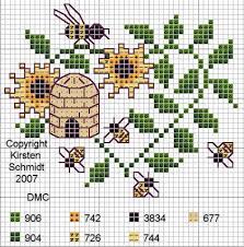 In three simple steps you will transform a picture into a beautiful cross stitch chart. Bienenherz Cross Stitch Designs Cross Stitch Animals Cross Stitch Flowers