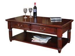 Chinese red brown mahogany color solid wood square craw legs coffee table cs5318. Mahogany Coffee Table Greenway Furniture