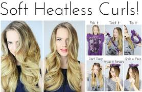 Use A T Shirt To Create Soft Curls Soft Curls Curl Hair Without Heat Curls No Heat