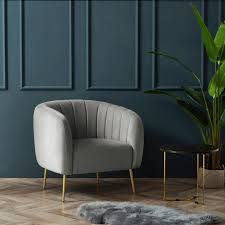 Dark gray charcoal fabric swivel with toss pillows round barrel chair accent chair. The 10 Best Barrel Chairs Of 2021