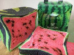 The square box used for growing is patented, meaning that zentsuji are the only legal producers of square watermelons. Move Over Square Watermelons Japan Now Has Square Watermelon Bread Soranews24 Japan News