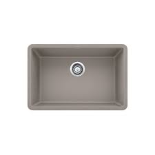 Bonde à panier ø 90 mm. Blanco Evier De Cuisine A Montage Sous Plan A Une Seule Cuve Precis U Single 27 Silgranit Home Depot Canada