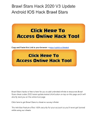 So, grab your free resources now before we are out of stock. Brawl Stars Hack Brawl Stars Hacks 2020 Pages 1 18 Flip Pdf Download Fliphtml5