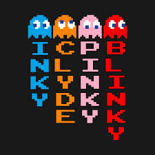 The Names Pacman Ghosts