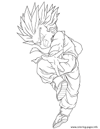 We have collected 40+ dragon ball z trunks coloring page images of various designs for you. Dragon Ball Super Saiyan Coloring Page Coloring Pages Printable