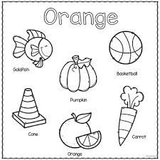 Finger paint for exploring color combinations. Activities To Help Students Learn And Identify The Color Orange Printable Activitie Color Activities For Toddlers Color Of The Week Learning Colors Activities