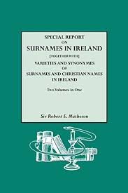 Christian surnames starting with a. Varieties Synonymes Surnames Christian Names Ireland Abebooks