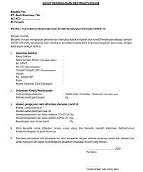 Surat permohonan keringanan denda fangyisua reply februari 11, 2019. 10 Syarat Dan Cara Pengajuan Restrukturisasi Sinarmas 2021 Idekredit