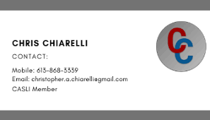 Get printed business cards get 500 premium quality printed business cards for only $28.45 $19.15! Business Card Chris Chiarelli An Intr Journey