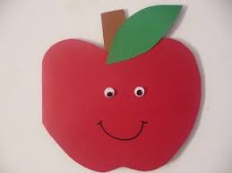 Maro S Kindergarten Card For World Food Day October 16 Or Apple Craft And Writing Activity Alphabet Crafts Fall Classroom Ideas Apple Craft