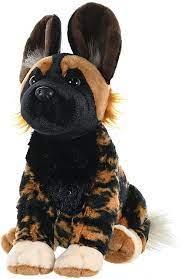 Amazon Com Wild Republic African Wild Dog Plush Stuffed Animal Plush Toy Gifts For Kids Cuddlekins 12 Inches Toys Games