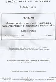 Brevet Des Colleges Francais 2019 Albert Camus Le Premier Homme 1994 Texte Et Questions Dictee Et Sujet De Redaction Lire Dit Elle