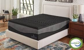 Comfort Essentials 2 5 5 Zone Ebonite Memory Foam Mattress Topper Memory Foam Mattress Topper Memory Foam Mattress Mattress Topper