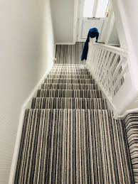 Top 10 good housekeeping use hallway for books and pictures a great way to display your favourite trinkets, books or prints you've collected from over the years, utilizing the space around and above where your stairs are won't clutter up any rooms unnecessarily and it make otherwise redundant spaces look. Npflooring On Twitter Stripes Stripes More Stripes A Lovely Modern Finish On This Hall Stairs And Landing Carpet Stripes Npflorring Give Us A Call On 07581 388 635 Https T Co 3p0uhjglb5
