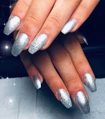 #silvernail #manicure #pedicure #slivernails #oconomowoc #silver #nails #silvernailswi #wi #wisconsin #acrylic #pedicure #manicure #acrylic. 35 Jaw Dropping Silver Nail Designs For 2021