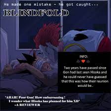 Blindfold - Chapter 4 - 1angel2heart - Hunter X Hunter [Archive of Our Own]