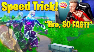 Tfue Teaches New Speed Trick Fast Travel In Fortnite Bunny Hopping Youtube