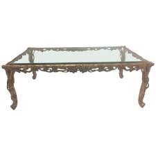 We are proud to offer over 300+ unique living room accent tables; Glamorous Italian Hand Carved Gilded Wood Coffee Table At 1stdibs