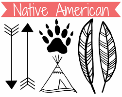 Which is the best native american coloring book illustration? Native American Clipart Nyc On The Cheap