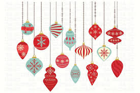 Christmas Ornaments Clipart Christmas Hanging Decorations Christmas Ornaments Christmas Balls Decorations