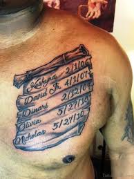 See more ideas about scroll tattoos, coloring pages, colouring pages. 13 Best Scroll Tattoos On Chest