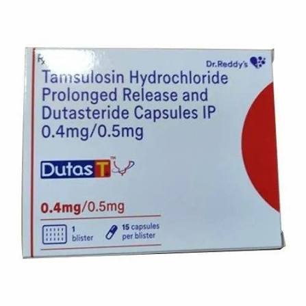 Dustas T Tamsulosin Hydrochloride and Dutasteride Capsule, Dr. Reddy's at ₹ 404/box in Sindhudurg