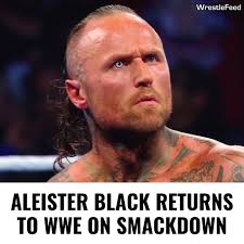 Aleister Black returns to WWE after 4 years and lays out The Miz