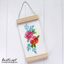 Use the sharp tools to make cuts etc. How To Make Hanging Scroll Art