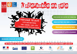 Affiche A3 Pour L Evenement De L Alternance En Fete Pour La Maison De L Emploi Et De La Formation De Saint Quentin Saint Quentin Centre De Formation Je Gagne