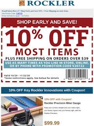 When you visit the rockler woodworking catalog you are visiting the woodworking authority. Rockler Woodworking And Hardware Your 10 Off Coupon Is Here Milled