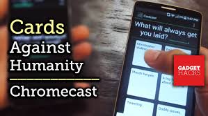 Cards against humanity has its own way to play online, of sorts, but it's not exactly a social experience. Cardcast Cards Against Humanity Like Gameplay For Chromecast Android Ios How To Youtube