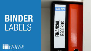 Find your label style, download the template, type your label and print! Binder Labels Print Your Own Today Online Labels