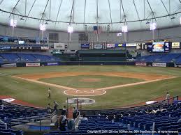 Tropicana Field Seat Views Section By Section